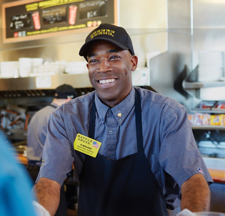 Friendly Waffle House Employee