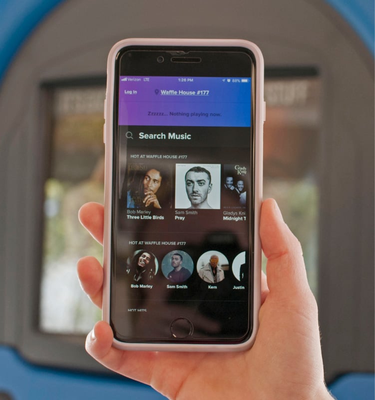 Touchtunes mobile app