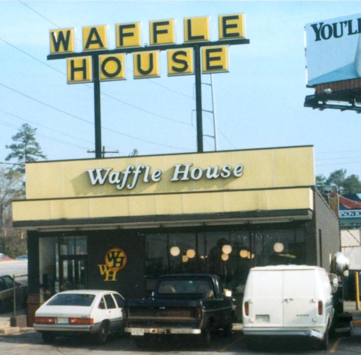 Vintage Waffle House sign