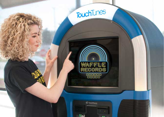 Waffle House Employer at TouchTunes jukebox