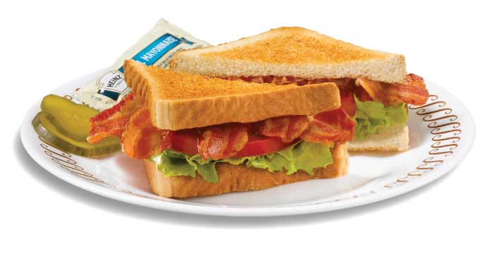 Bacon, Lettuce & Tomato Sandwich