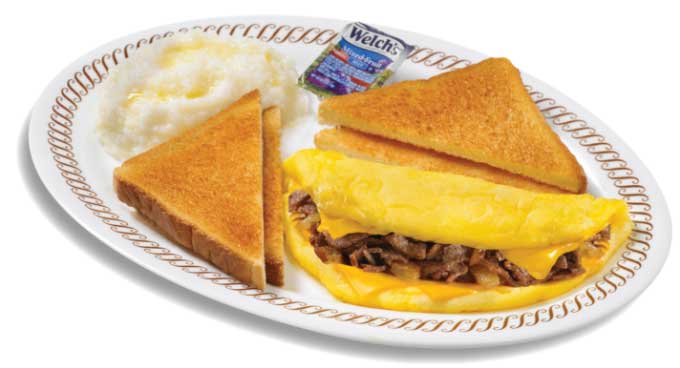 Cheesesteak Omelete