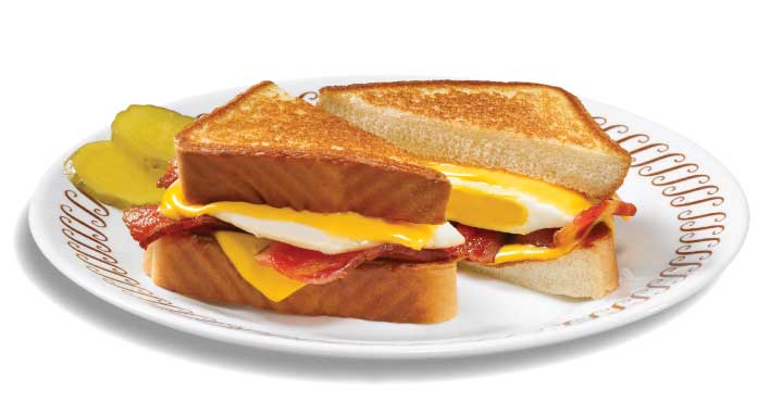 Build your own breakfast texas melt